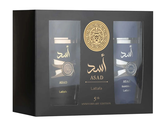 Gift Set Asad 5th Anniversary Edition - 2Pc Lattafa Collection Gift Set